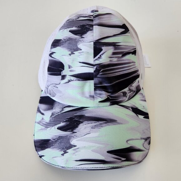 NWT LULULEMON PGM1 Grey Multi LTWT Adjustable Women's F&F Run Hat Ventilated OS - Picture 2 of 9